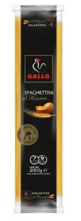 GALLO SPAGHETTINI AL HUEVO 250 G.