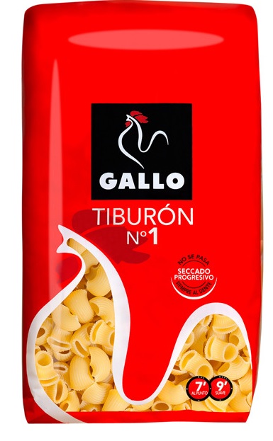 GALLO TIBURON Nº 1 PASTA 250 GRS