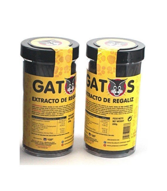 GATOS REGALIZ TAKE AWAY 180G.