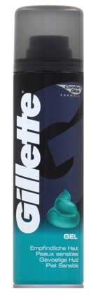 GILLETTE GEL AFEITAR PIELES SENSIBLES 200 ML