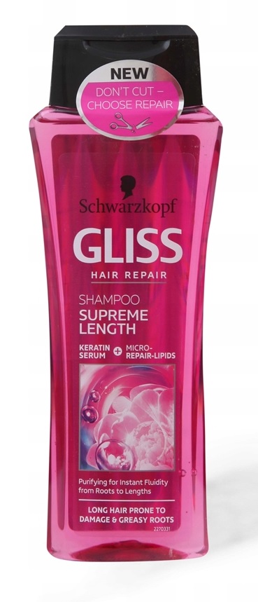 GLISS CHAMPU LONG SUBLIME 250ML (315)