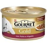 GOURMET GOLD POLLO HIGADO 85G. (318)