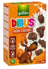 GULLON DIBUS SIN LACTOSA 25 GRS (319)