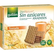 GULLON DIET NATURE TOSTADA 400G.