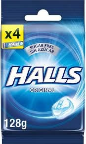 HALLS S/AZUCAR ORIGINAL P(4UX32GR)