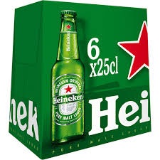 HEINEKEN S/R.25CL.PACK-6U. (327)