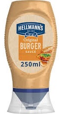 HELLMANN'S SALSA BURGUER 250ML. (342)