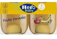 HERO BABY MERIENDA 2X120 GRS FRUTAS VARIADAS (346)