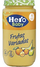 HERO TARRITO FRUTAS VARIADAS TARRO 190G. (345)