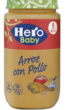 HERO TARRITO POLLO CON ARROZ 235G. (352)