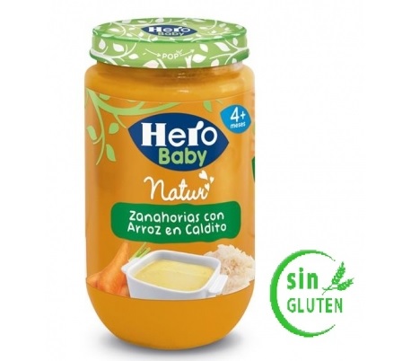 HERO TARRITO ZANAHORIA CON ARROZ (352)