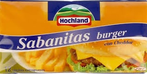 HOCHLAND SABANITAS DE CHEDDAR 250GR