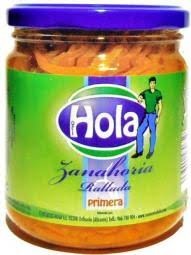 HOLA ZANAHORIA RALLADA TARRO 210GR. (355)