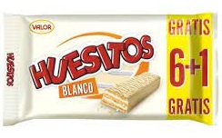 HUESITOS BLANCO P-(6X20G)+1U.GRATIS