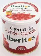 IBERITOS CREMA JAMON CURADO 700G (621)