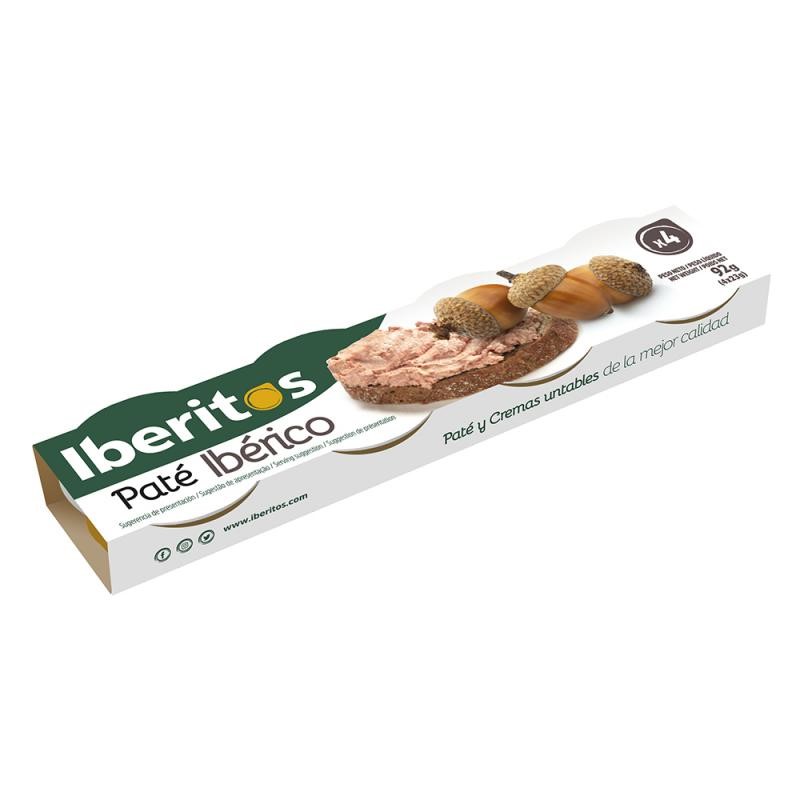 IBERITOS PATE IBERICO PACK-4X23G. (615)