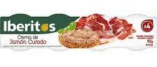 IBERITOS PATE JAMON CURADO INDIV. 4X23 (615)