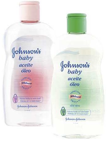 JOHNSON'S ACEITE ALOE 500ML. (375)