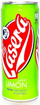 LA CASERA REFRESCO LIMON LATA 33 CL (396)