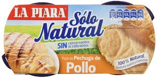 LA PIARA PATE SOLO NAT.POLLO P-2+1U (401)