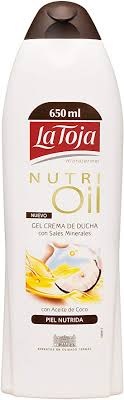 LA TOJA GEL  NUTRIOIL COCONUT 650ML. (407)