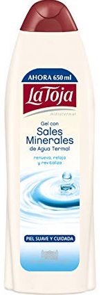 LA TOJA GEL DE BAÑO SALES MINERALES 600ML (407)