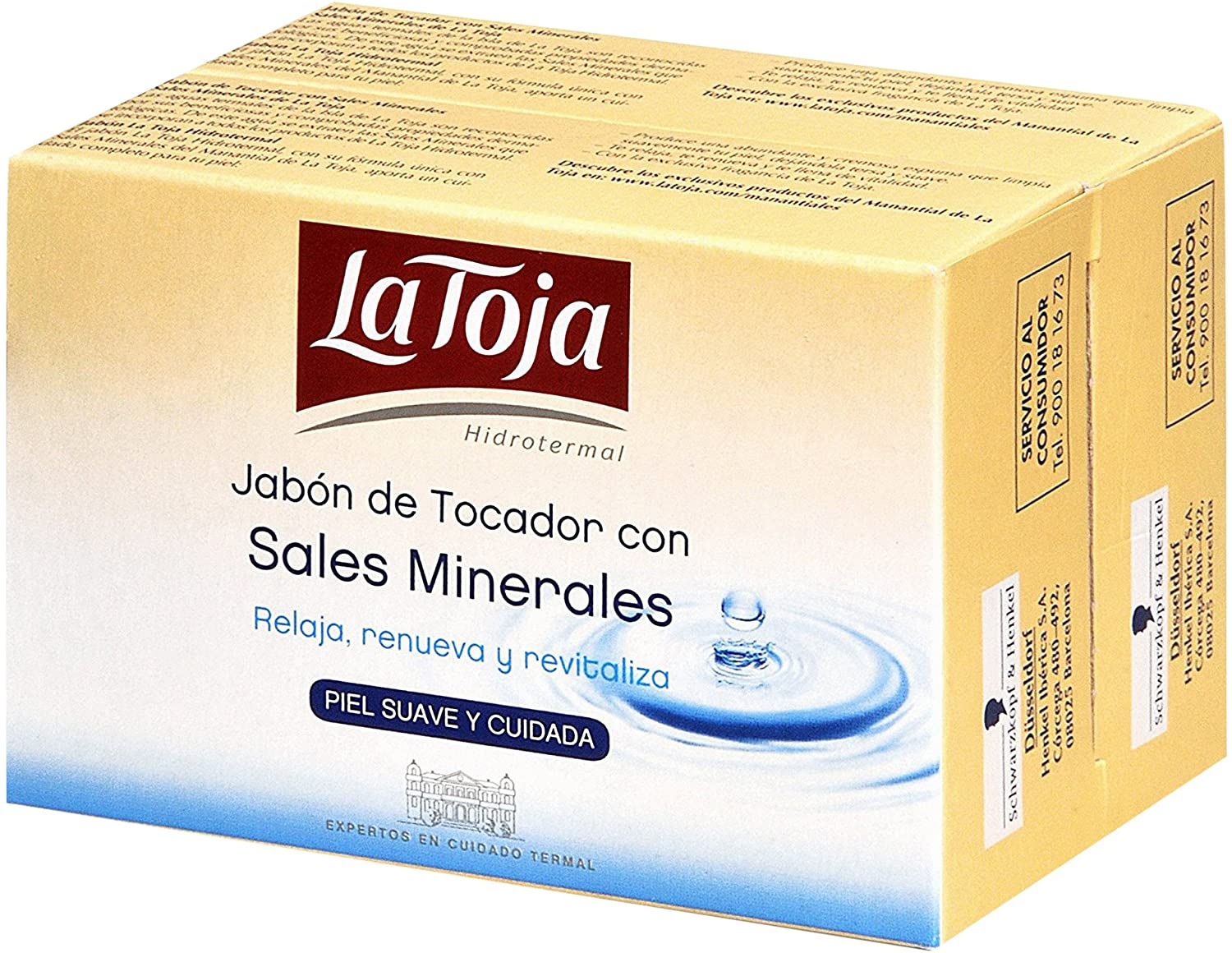 LA TOJA JABON HIDROTERM.P-(2X125G)