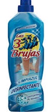 LAS TRES BRUJAS LIMPIAZUL 1 L (418)