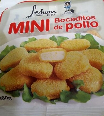 LEDUAN MINI BOCADITOS POLLO 380 GRS