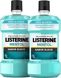 LISTERINE ZERO MENTOL 500ML+PETACA (424)