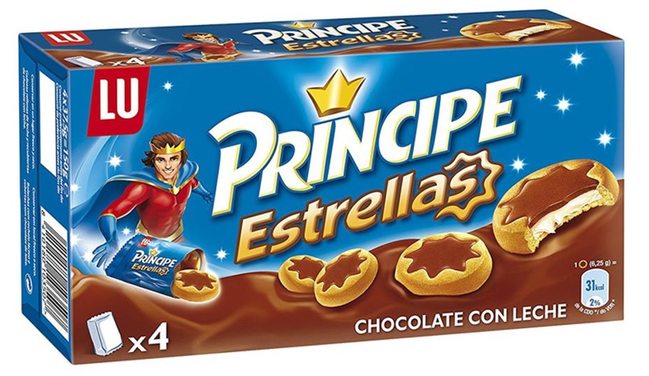 LU PRINCIPE ESTRELLAS  CHOCOLATE 150G (430)