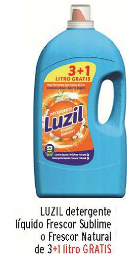 LUZIL DET.LIQ.F.NATURAL 53LV(3+1L (432)