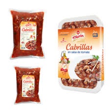 MARIN CABRILLAS EN SALSA TOMATE BOLSA  750 GRS