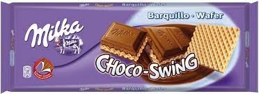 MILKA CHOCOLATE BARQUILLO CR.AVELL.300G