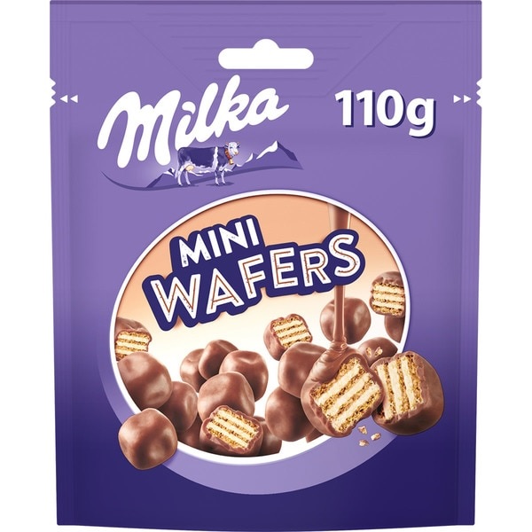 MILKA MINI WAFERS 110G. (445)