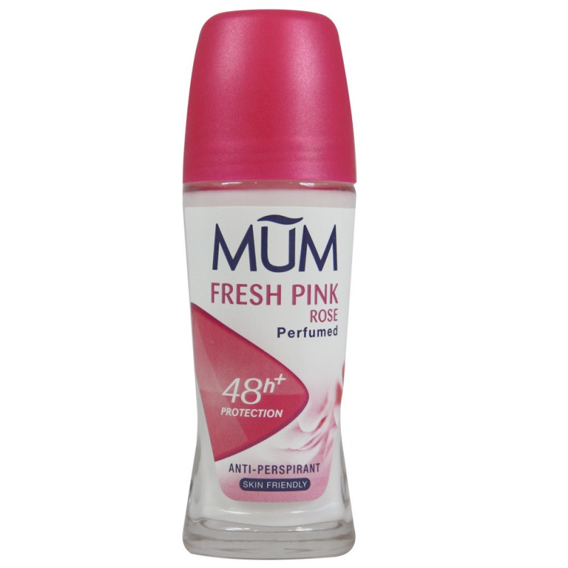 MUM DEO.ROLL-ON FRESH PINK 50ML+50% (453)