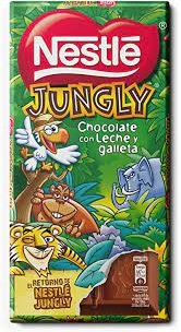 NESTLE CHOC. JUNGLY 90G.  (471)