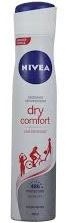 NIVEA DEO SPRAY COMFORT 200 ml (477)