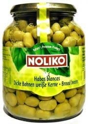 NOLIKO / DIAMIR HABAS BLANCAS TARRO 425G.