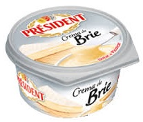 PRESIDENT CREMA BRIE TARRINA 125G. (508)