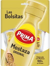 PRIMA MOSTAZA BOLSA ( 15U.X 4 G.)