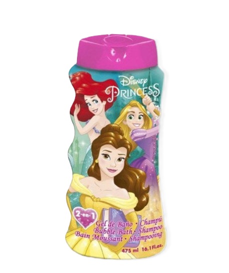 PRINCESAS DISNEY GEL+CHAMPU 475ML.