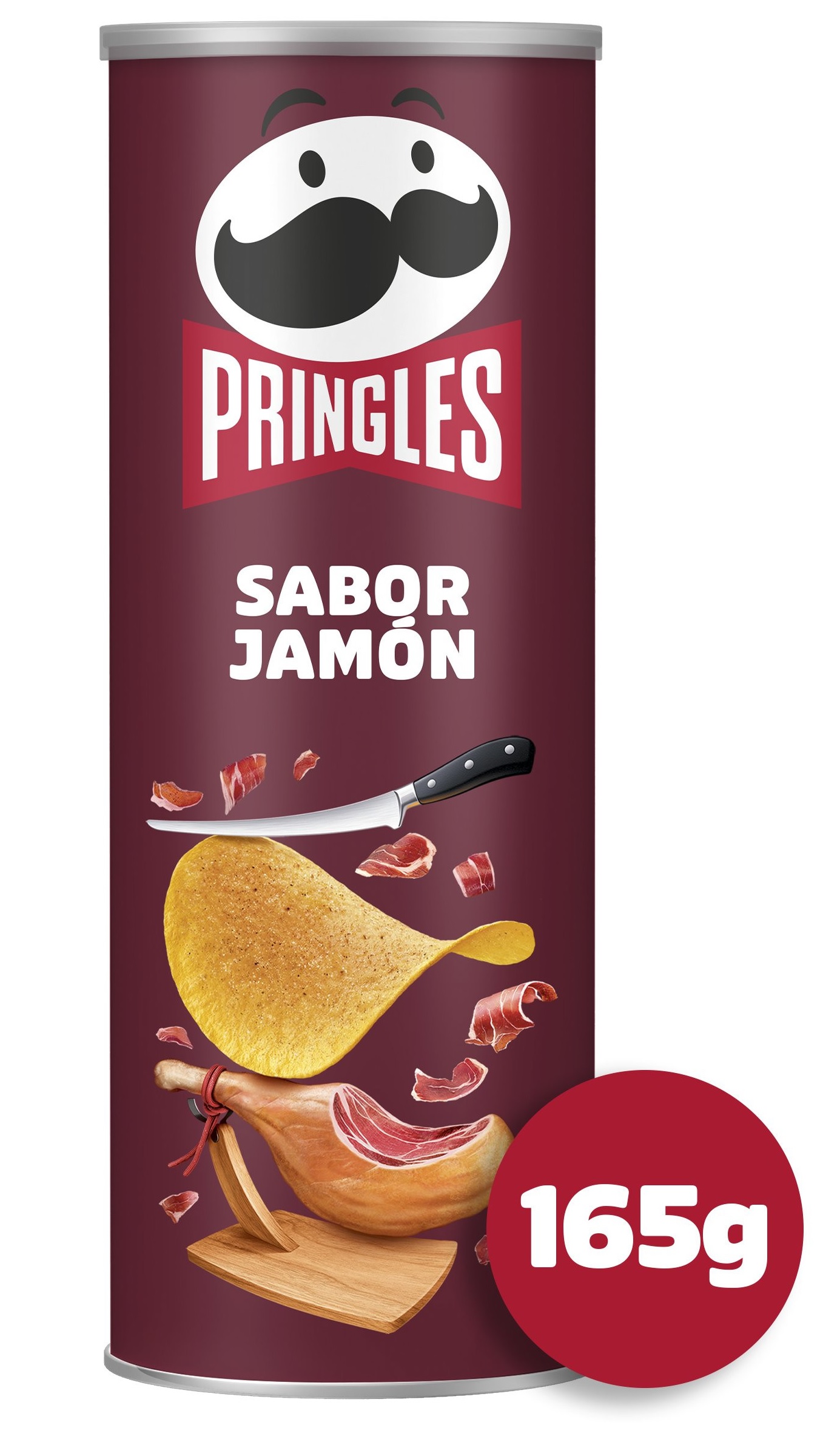 PRINGLES JAMON 165 GRS (510)