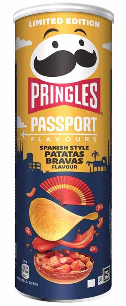 PRINGLES PASSPORT PEPPE.& HUMM.165G (510)