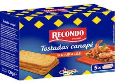 RECONDO TOSTADAS MELBA FINAS 100G.