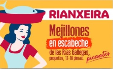 RIANXEIRA MEJ.PICANTES 12/18 69G- (629)