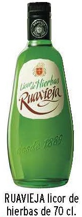 RUAVIEJA LICOR DE HIERBAS 70 CL (529)