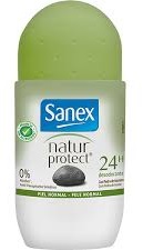 SANEX DEO ROLL NATUR PROTE P-2X50ML (547)