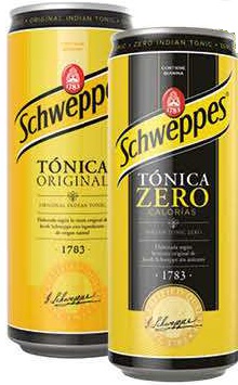 SCHWEPPES TONICA LATA 33CL. (562)