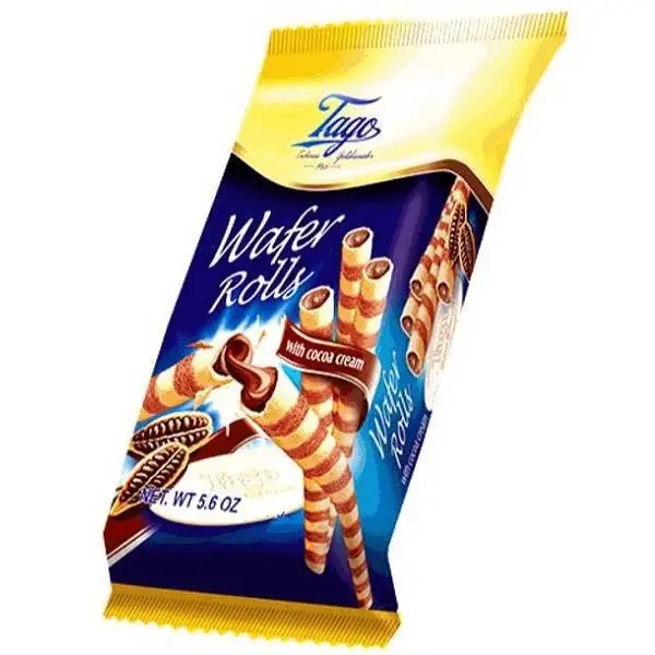 TAGO BARQUILLO RELLENO DE CHOCOLATE 160 GRS (573)